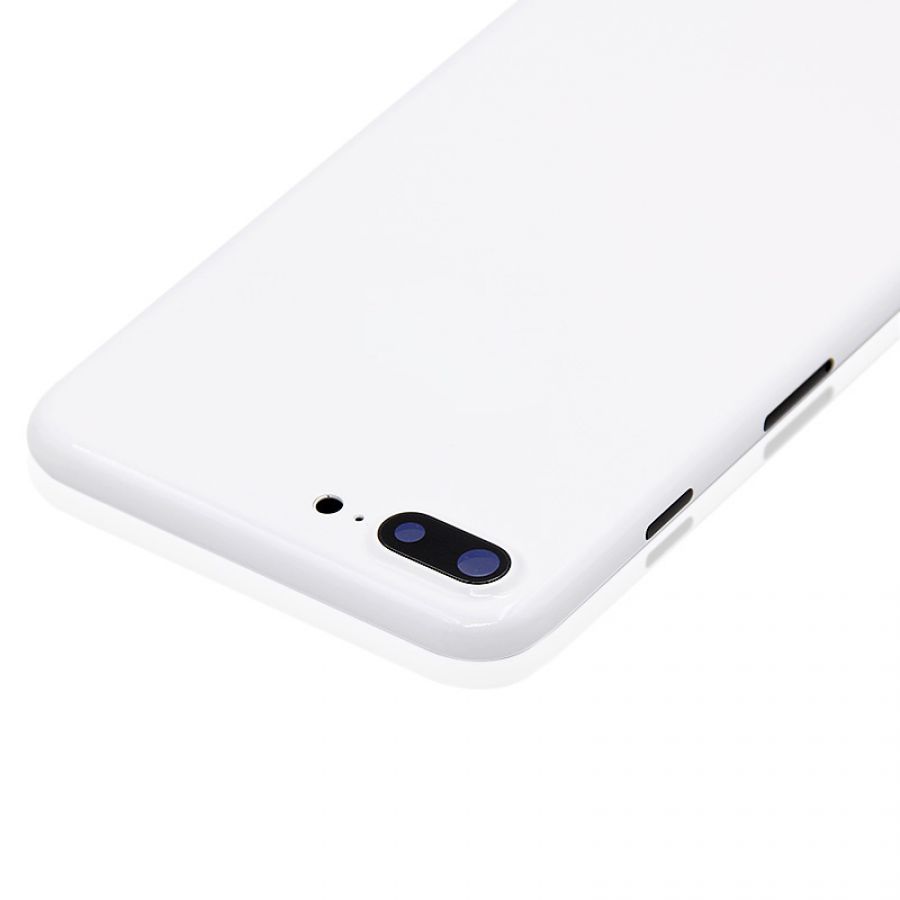 white glossy iPhone 7 plus back housing